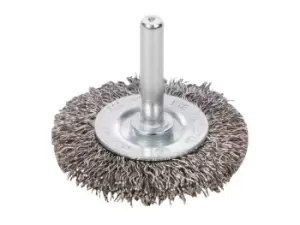 Image of Silverline 828396 Rotary Stainless Steel Wire Wheel Brush 50mm