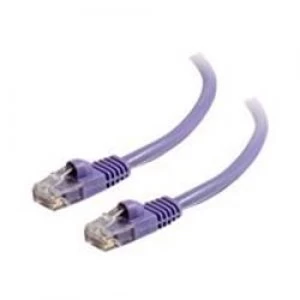 Image of C2G 7m Cat5E 350 MHz Snagless Patch Cable - Purple