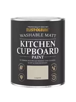 Image of Rust-Oleum Kitchen Cupboard Paint In Longsands - 750 Ml Tin