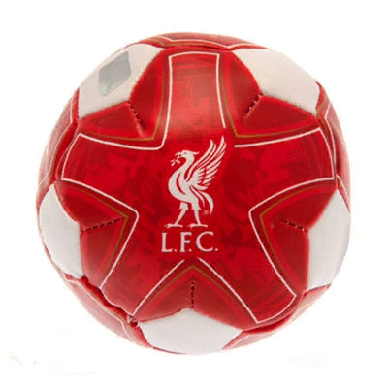 Image of Liverpool FC Crest Soft Mini Football Red
