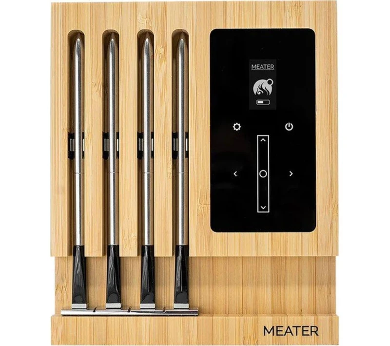 Image of MEATER OSC-MT-MB01 Smart Meat Thermometer - Silver/Grey 5060480240292