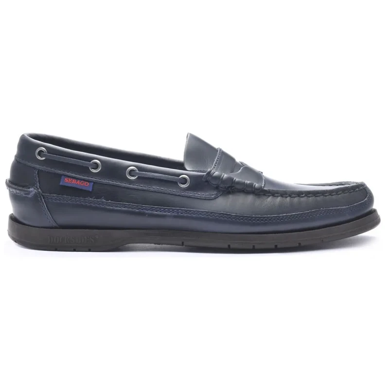 Image of Sebago Moccasins Sebago Sloop Bleu Male 43,5