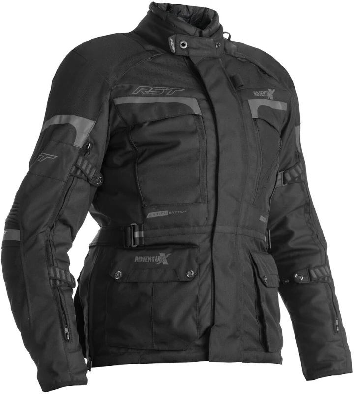 Image of RST Adventure-X Ladies Jacket Black Grey Size 20