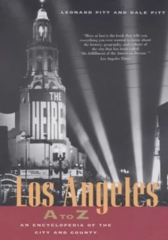 Image of Los Angeles a to Z by Leonard Pitt Paperback