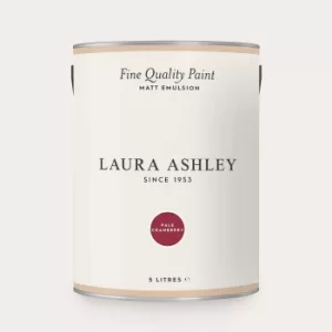 Image of Laura Ashley Matt Emulsion Paint Pale Cranberry 5L