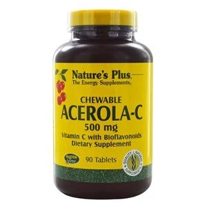 Image of Natures Plus Acerola C Complex Chewable Vitamin C 500 mg Tablet 90 Tabs
