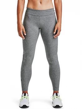 Image of Urban Armor Gear Favourite Wordmark Leggings - Grey/Black, Grey/Black, Size S, Women