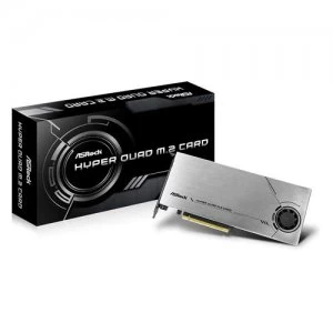 Image of Asrock Hyper Quad M.2 interface cards/adapter Internal
