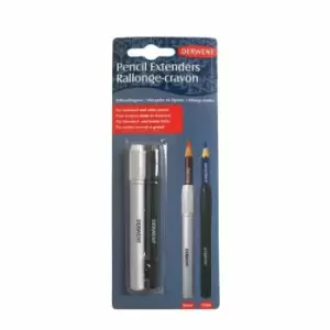 Image of DERWENT PENCIL EXTENDERS PK 2