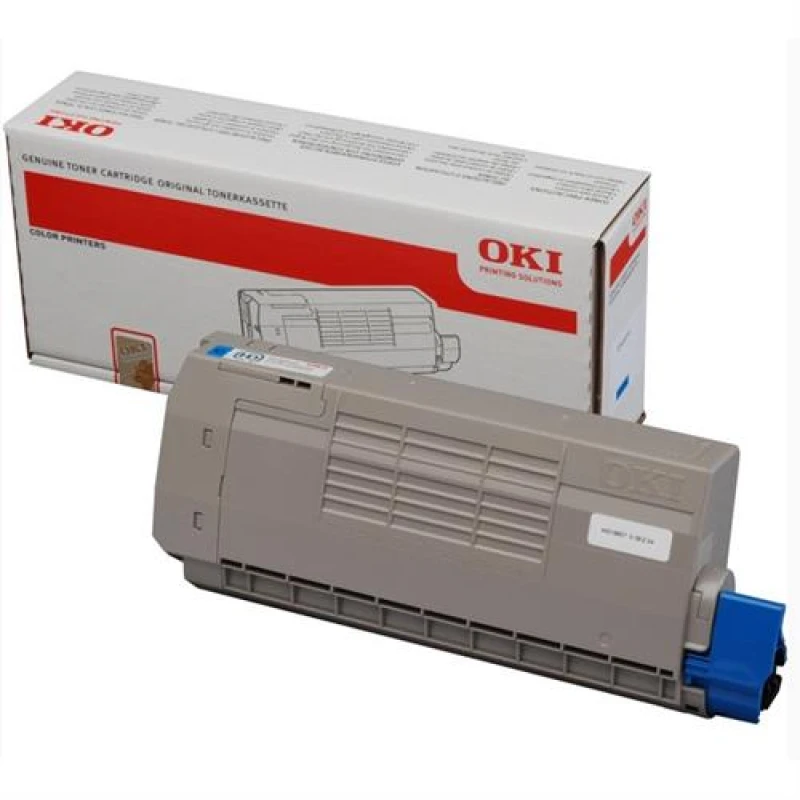 Image of OKI OKI Cyan Toner Cartridge. Colour toner page yield: 11500 pages Printing colours: Cyan 44318607