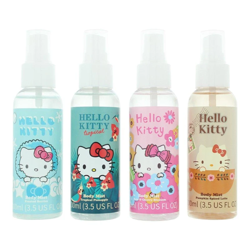 Image of Hello Kitty 4 x 100ml Body Mist Bundle None female 100ml