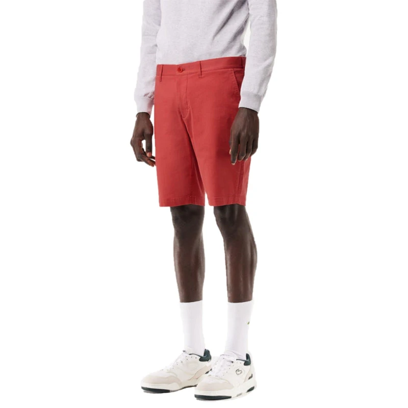 Image of Lacoste Chino Shorts Sierra Red male 38W R