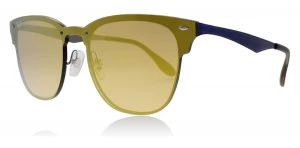 Image of Ray-Ban Blaze Sunglasses Blue / Orange 90377J 41mm