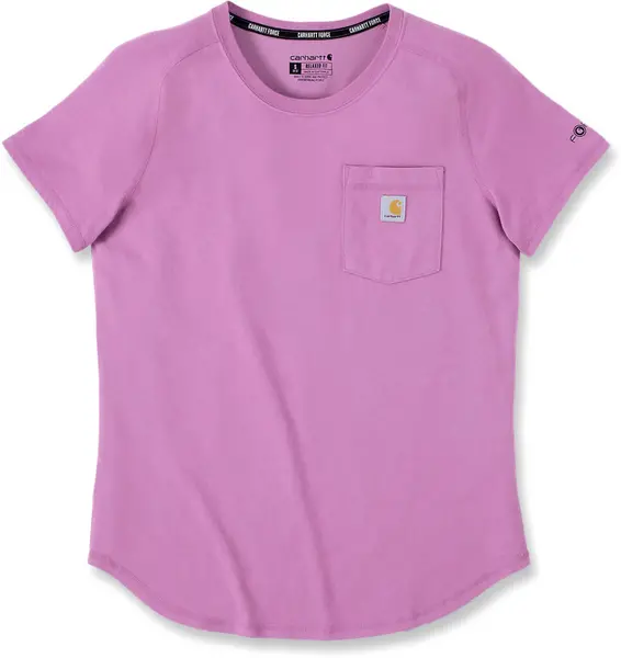 Image of Carhartt Force Pocket, t-shirt women , color: Rose , size: XS
