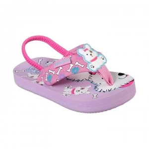 Image of Skechers Waterlilly Flip Flops Infant Girls - Pink/Multi
