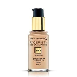 Image of Max Factor Face Finity 3-In-1 Foundation Nude 47 Nude