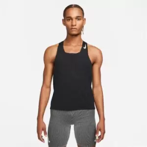 Image of Nike Dri-FIT ADV AeroSwift Mens Racing Singlet - Black
