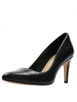 Image of Clarks Laina Rae Heeled Shoes - Black