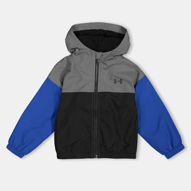 Image of Under Armour Rain Jacket Infants - Blue Blue 2 - 3 Years