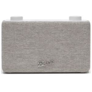 Image of Roberts PLAYFMW FM MW LW Compact Portable Digital Radio in White