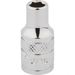Image of Draper 1/4" Drive Hi-Torq Bi Hexagon Socket Imperial 1/4" 3/16"