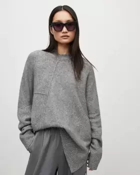 Image of AllSaints Lock Crew Neck Jumper