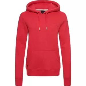 Image of Superdry Logo Hoodie - Red