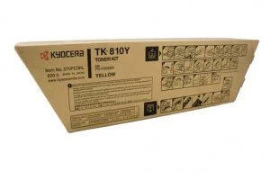 Image of Original Kyocera TK810Y Yellow Laser Toner Ink Cartridge