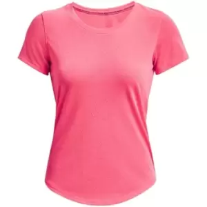 Image of Under Armour Streaker SS Womens Running Top - Pink