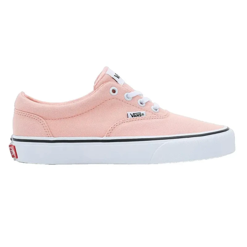 Image of Vans Doheny Canvas Low Trainers Womens Tropical Peach female 6 (39)