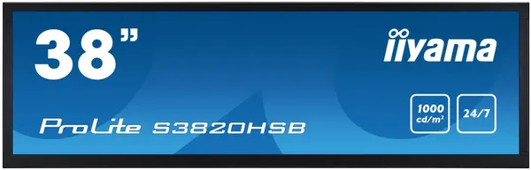 Image of iiyama 38" ProLite S3820HSB-B1 Full HD IPS LED Monitor