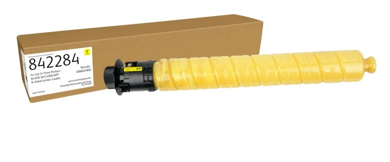 Image of Xerox Everyday Yellow Remanufactured Toner by Xerox compatible with Ricoh 842284, Standard capacity 006R04900