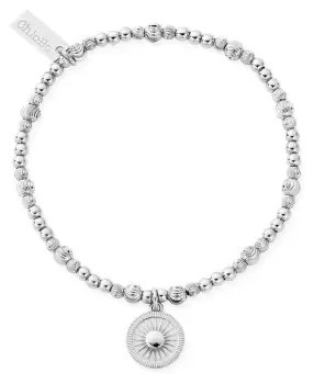 Image of ChloBo SBCS3198 Cute Sparkle Sun Catcher Bracelet Sterling Jewellery