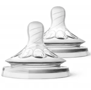 Image of Philips Avent Natural Teat Newborn 0+ Months 2 Teats