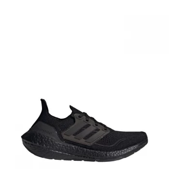 Image of adidas Ultraboost 21 Shoes Womens - Core Black / Core Black / Core
