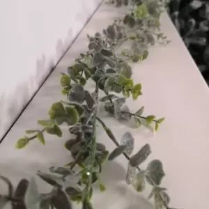 Image of Everlands Christmas 180cm Artificial Eucalyptus Garland Ice Finish