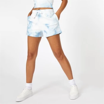 Image of Jack Wills Tie Dye Shorts - Blue Tie Dye