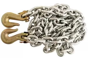 Image of Power-TEC 91903 Body Chain 10mm - 2 Hook-heat treated steel for strength