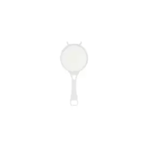 Image of White Plastic Tea Strainer - Chef Aid