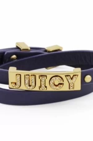 Image of Juicy Couture Jewellery Juicy Id Double Leather Wrap Bracelet JEWEL WJW478-540