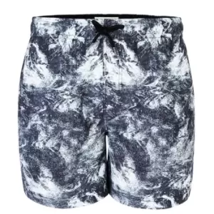 Image of Firetrap AOP Swim Shorts Mens - Blue