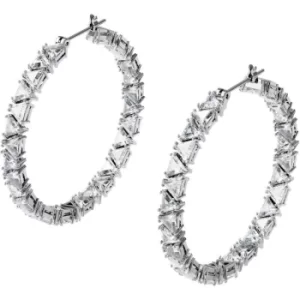 Image of Swarovski Millenia Hoop Earrings