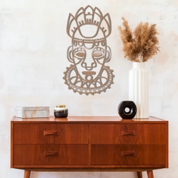 Image of Salvat?on - Copper Copper Decorative Metal Wall Accessory