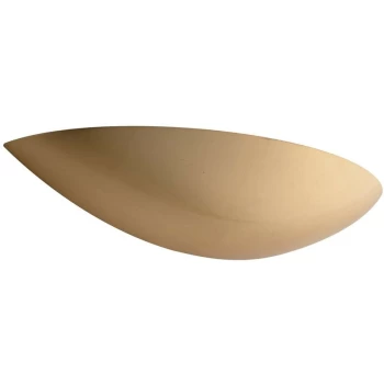 Image of Fan Europe Livigno - Uplighter Plaster wall lamp gold, G9