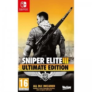 Image of Sniper Elite 3 Nintendo Switch Game