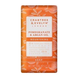 Image of Crabtree & Evelyn Pomegranate and Argan Oil Soap 158g