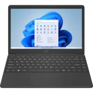 Image of GEO GeoBook 140 14" Laptop includes Microsoft 365 Personal 12-month subscription with 1TB Cloud Storage [2022] - Black