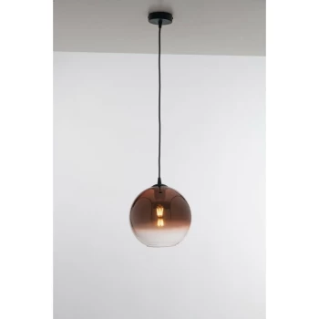 Image of Fan Europe Lighting - Fan Europe Luce_Ambiente_Design - Globe Dome Pendant, Copper, Clear, E27