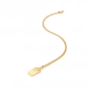 Image of 18ct Gold Plated Sterling Silver Hope Pendant DP843