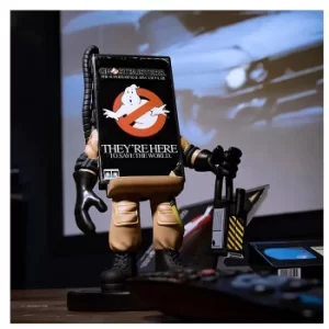 Image of Numskull Designs Ghostbusters Power Idolz Retro VHS Style Wireless Mobile Phone Charging Dock